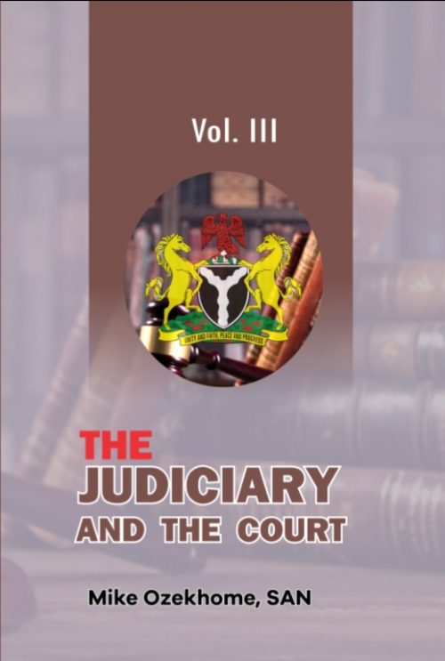 The Judiciary and the Court volume iii